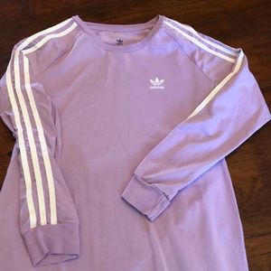 Adidas Light Purple Tunic Dress. Worn Once